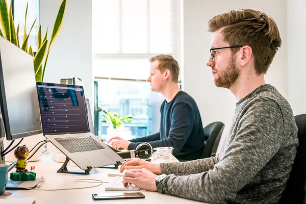 Developers working side by side